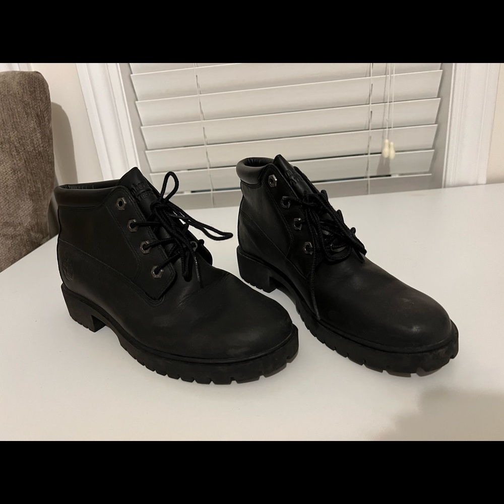 Timberland black boots